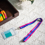 Bisexual Striped Lanyards LGBTQ Gay Pride Awareness