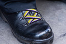 Nonbinary Flag Striped Shoe Laces