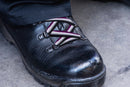 Asexual Flag Striped Shoe Laces