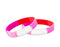 Sunset Lesbian PRIDE Silicone Bracelets, Cheap Lesbian Flag Wristbands Bulk