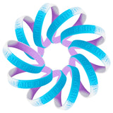 Transgender Flag Colored PRIDE Silicone Bracelets - Fundraising For A Cause