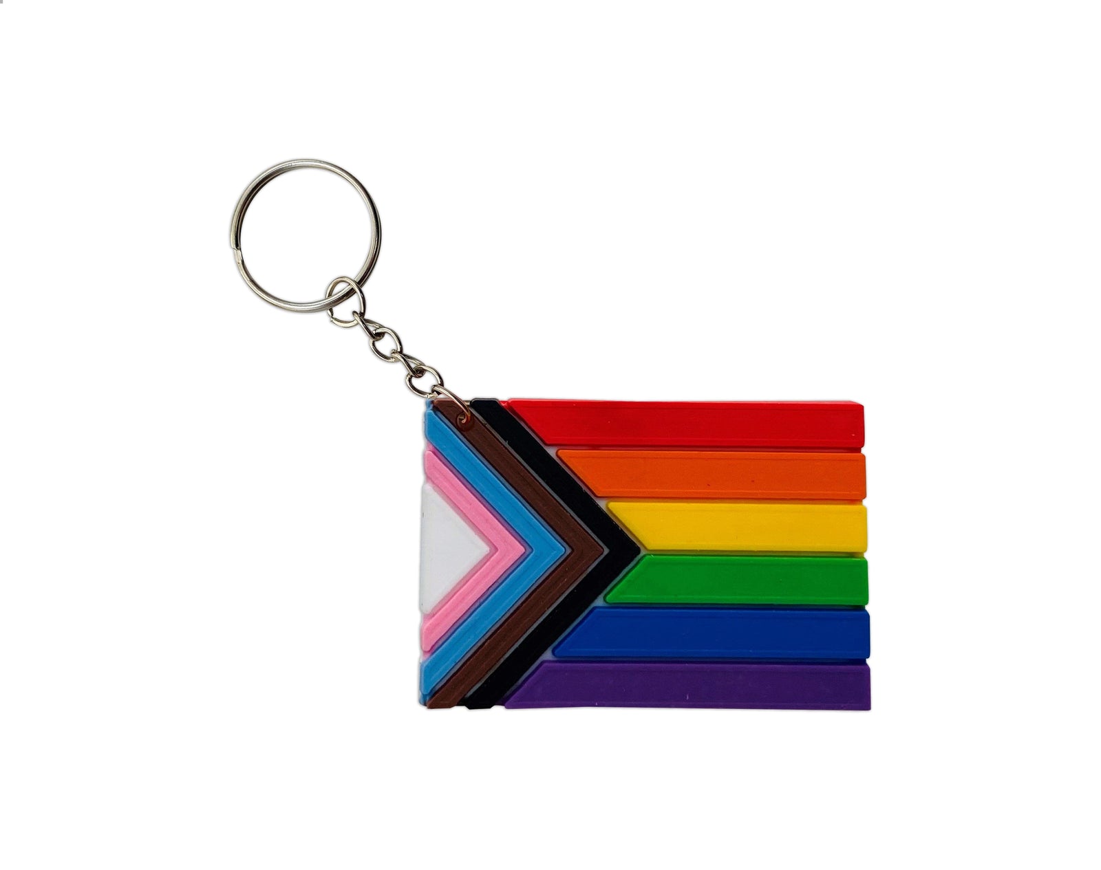 Daniel Quasar Flag Key Chains, Inexpensive Gay Pride Quasar Items