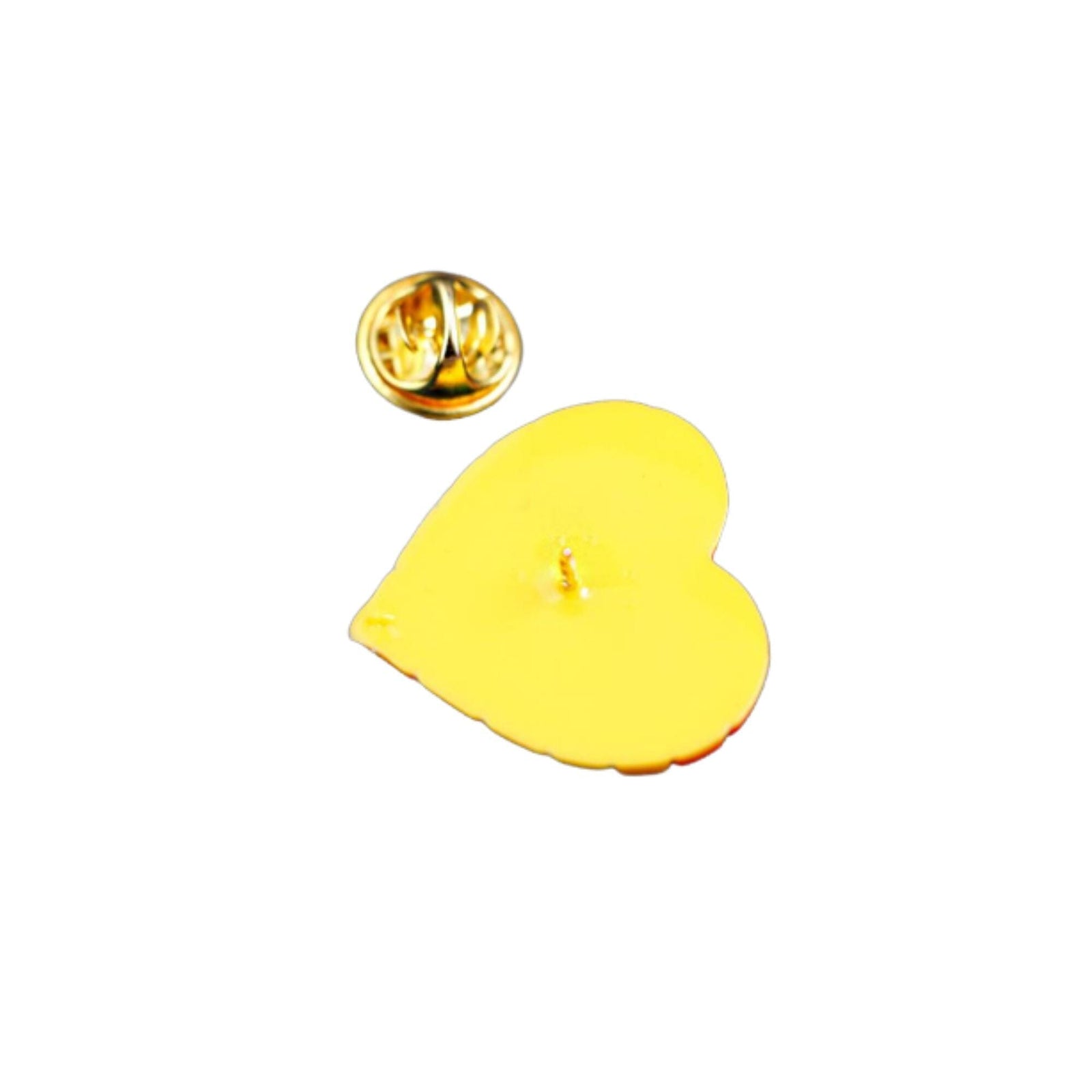 Heterosexual Straight Ally Flag Heart Pin, Ally Flag Pin for LGBTQ