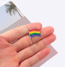 Bulk Rainbow Flag Pins, LGBTQ Gay Pride Awareness