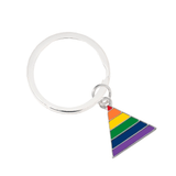 Rainbow Triangle Key Chains in Bulk Wholesale