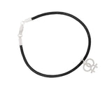 Same Sex Female Symbol Charm Leather Bracelets - We Are Pride Wholesale