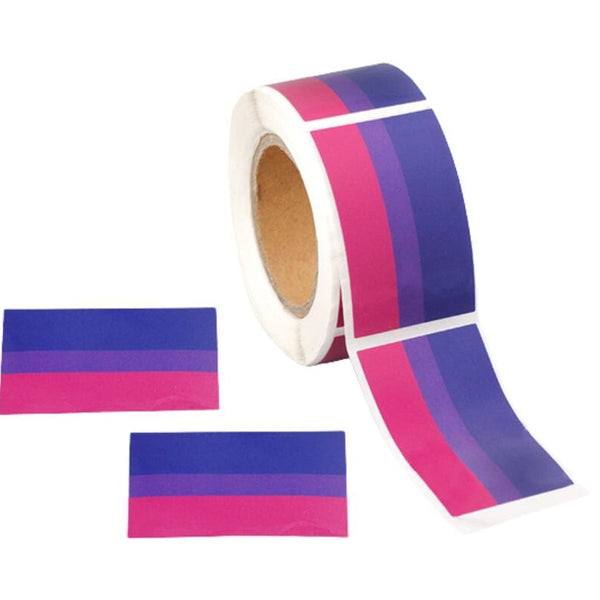 Bisexual Heart Flag Stickers, LGBTQ Gay Pride Awareness – We are Pride