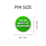 They Them Silicone Pronoun Pins for Gay Pride, LGBTQ Gay Pride Jewelry