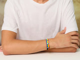 Daniel Quasar Flag Silicone Bracelet Wholesale, Gay Pride Wristbands